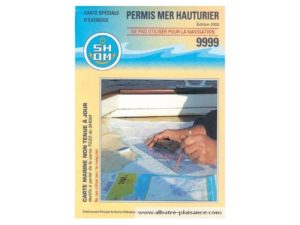 carte marine examen pliee