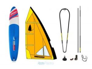 pack windsurfer lt racing voile orange albatre plaisance le havre