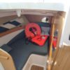 Bateau moteur occasion Quicksilver weekend 700 vue cabine avant scaled