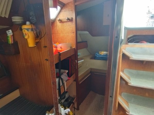 Voilier occasion Albatre Plaisance SUN FIZZ Vue cabine arriere babord1 scaled