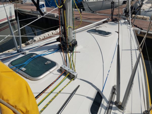 First 31.7 occasion Albatre Plaisance Normandie plage avant