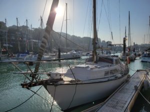Evasion 28 Albatre plaisance vue ext babord