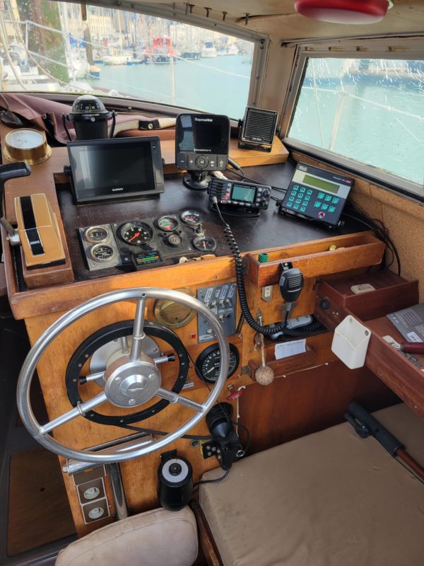 Evasion 28 Albatre plaisance vue pilotage