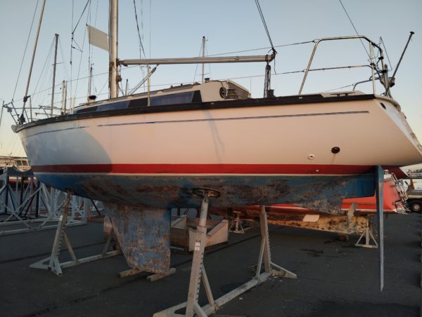 Dufour 3800 voilier occasion Albatre Plaisance normandie babord