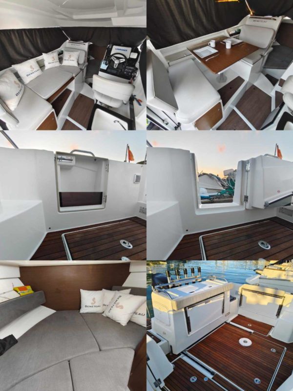 Bateau Beneteau Antares 8 vedette occasion Albatre Plaisance Normandie melo