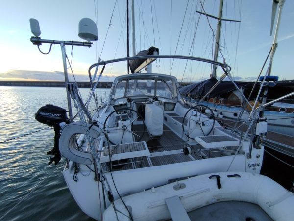 Bénéteau Oceanis 41.1 voilier occasion Albatre Plaisance Normandie arriere