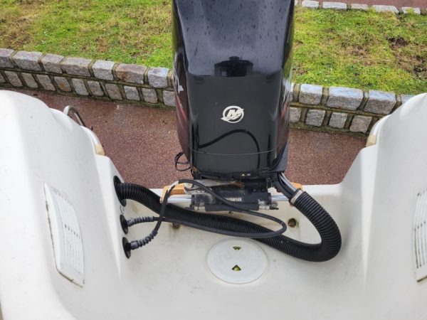 Quicksilver 640 pilothouse vedette occasion Albatre Plaisance Normandie moteur