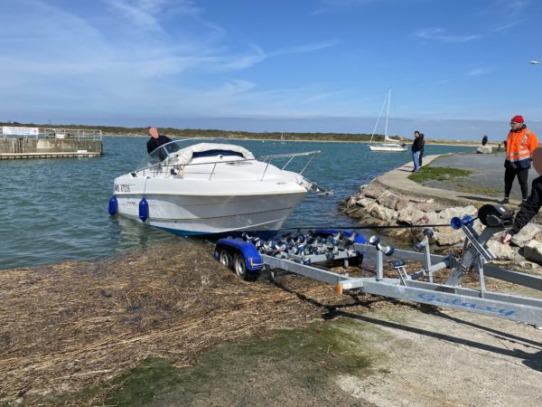 FLYER 701 Vue avant ext bateau occasion albatre plaisance normandie