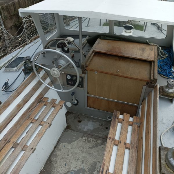 Voilier acier plan caroff occasion albatre plaisance normandie 1