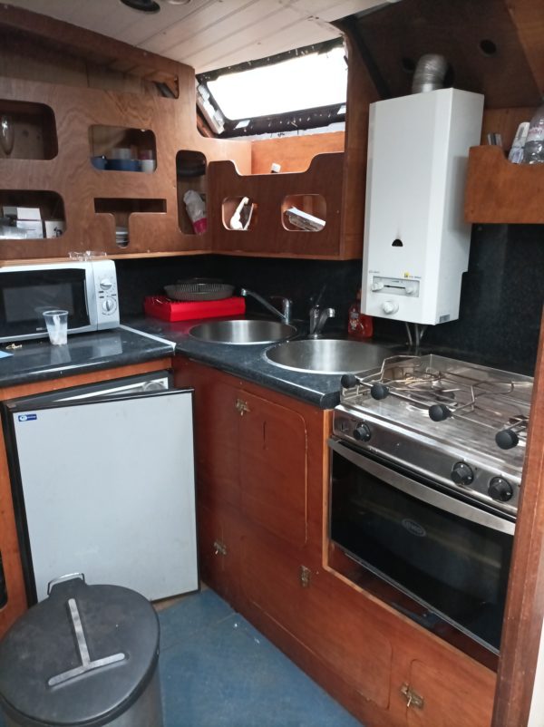 Voilier acier plan caroff occasion albatre plaisance normandie 12