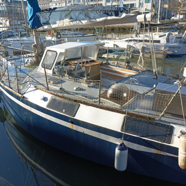 Voilier acier plan caroff occasion albatre plaisance normandie 22