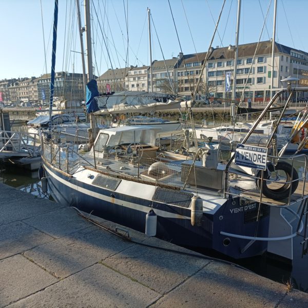 Voilier acier plan caroff occasion albatre plaisance normandie 23