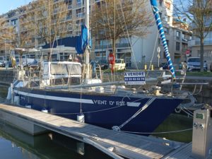 Voilier acier plan caroff occasion albatre plaisance normandie 24