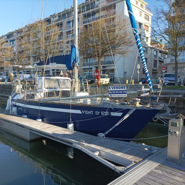 Voilier acier plan caroff occasion albatre plaisance normandie 24
