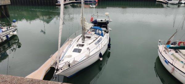 Brise de mer 34 voilier occasion Albatre Plaisance Normandie 1
