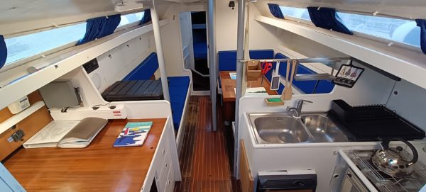 Brise de mer 34 voilier occasion Albatre Plaisance Normandie 21