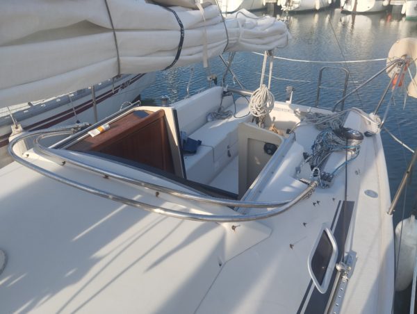 Dehler 25 cruising voilier occasion Albatre Plaisance Normandie Cockpit