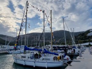 Voilier Amel Euros 41 occasion Albatre Plaisance 2