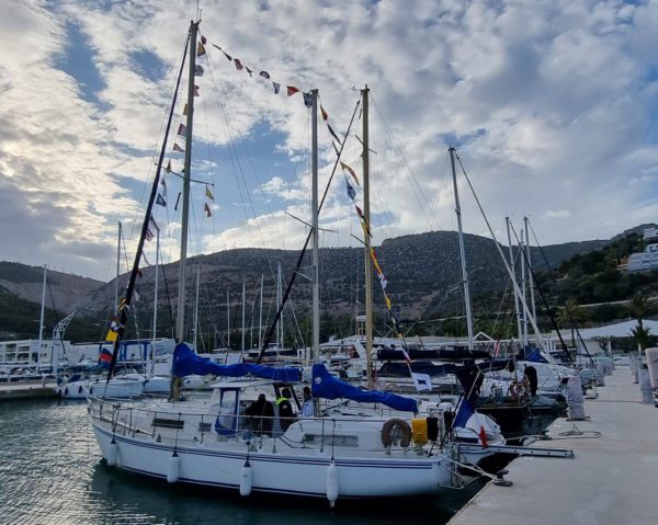 Voilier Amel Euros 41 occasion Albatre Plaisance 2