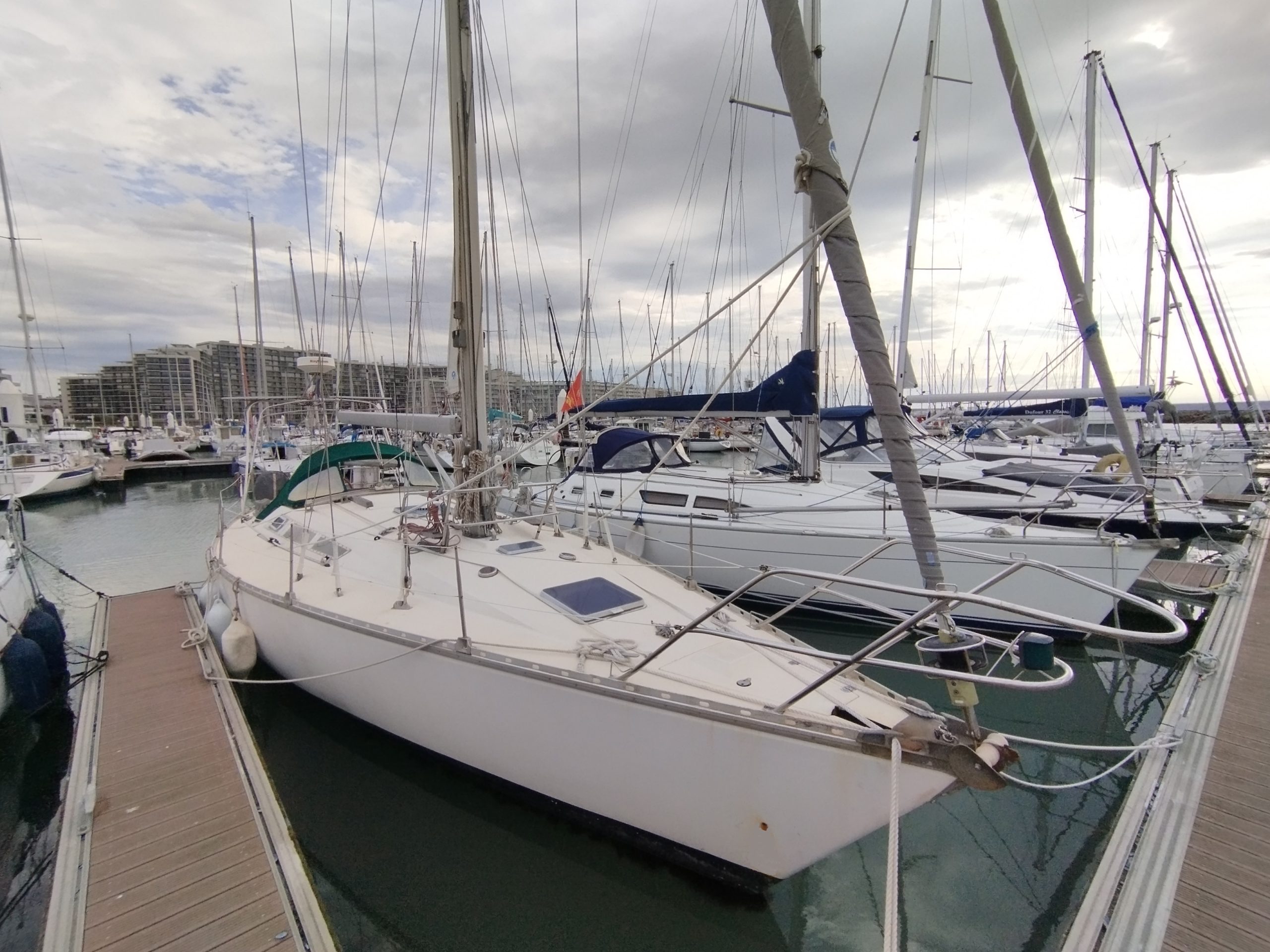 Jeanneau Sun Fizz 40 voilier à vendre occasion Albatre Plaisance Normandie 1