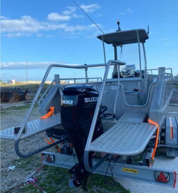 Gosselin GP 630 alu bateau occasion Albatre Plaisance Normandie 7