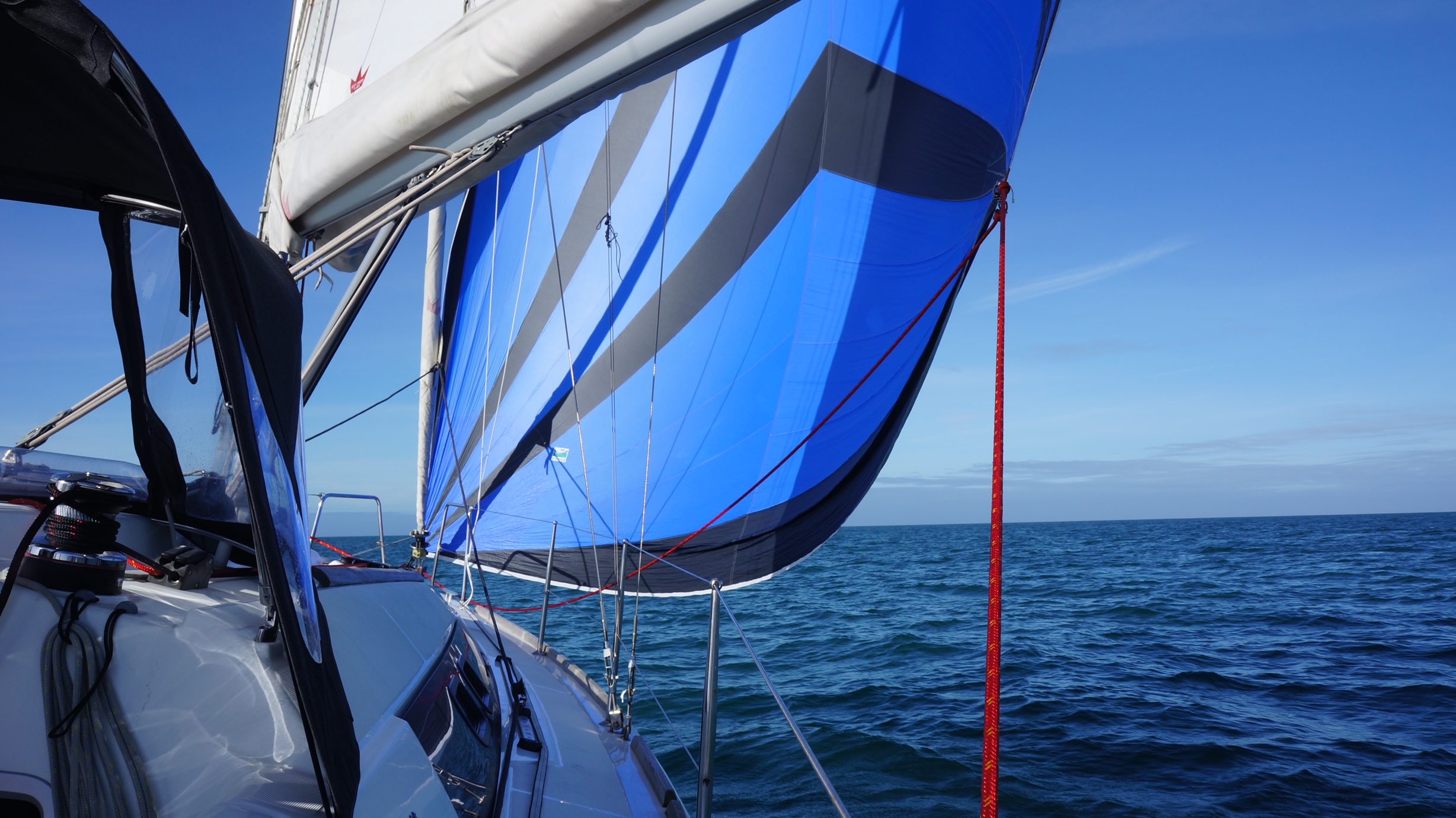 Beneteau Oceanis 31 voilier occasion a vendre Albatre Plaisance Normandie Sous spi