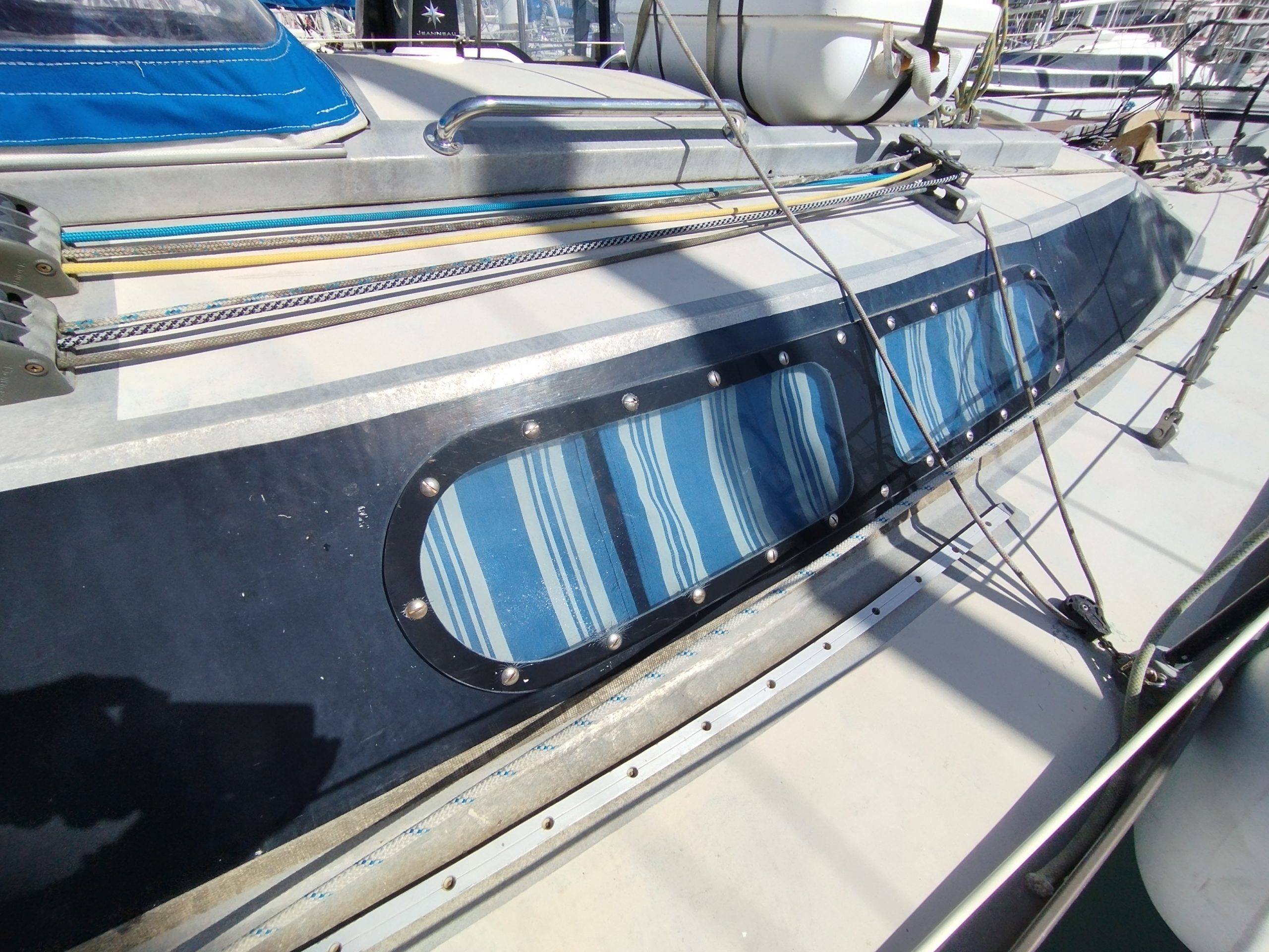 Brise de mer 28 voilier aluminium occasion Albatre Plaisance Normandie 16