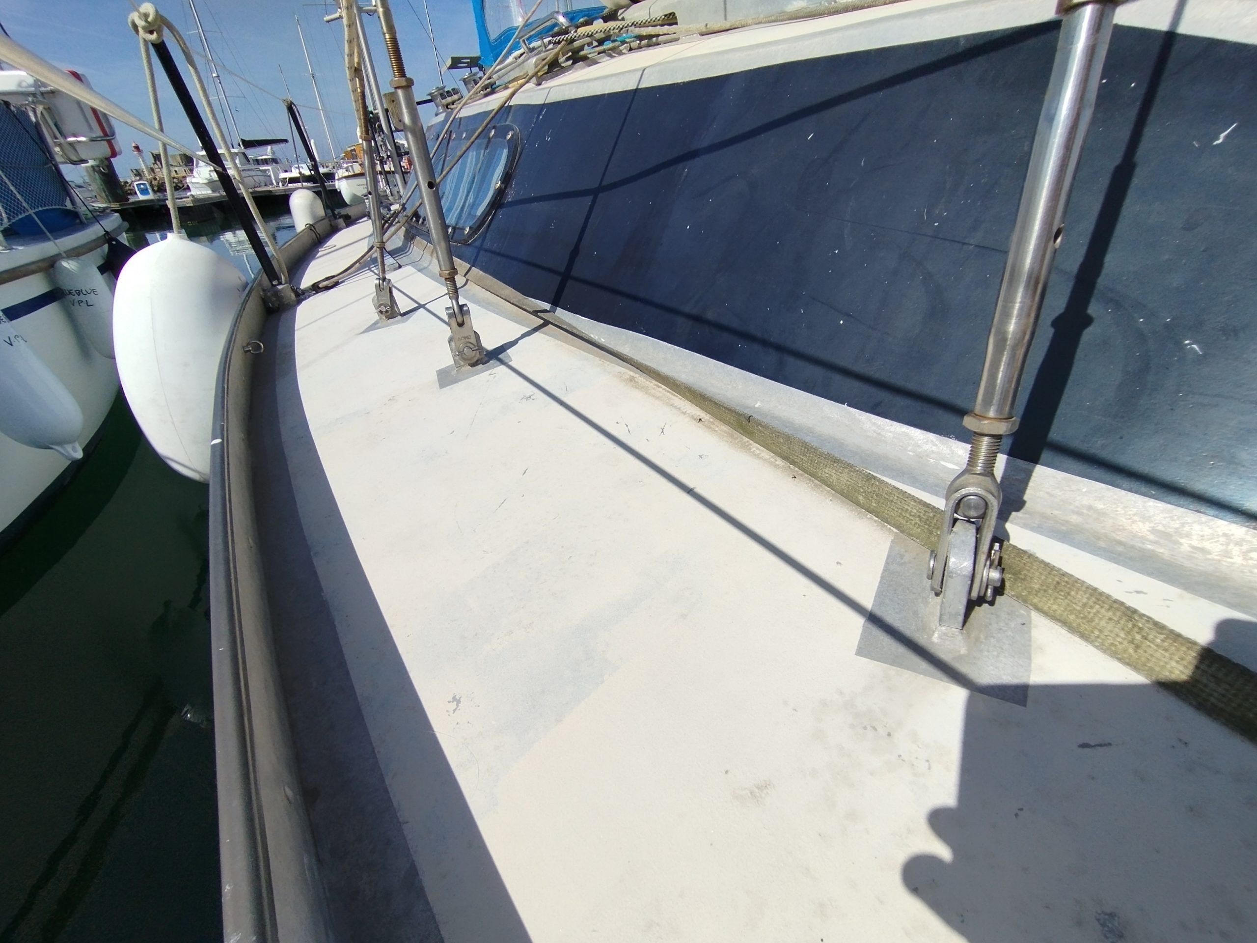 Brise de mer 28 voilier aluminium occasion Albatre Plaisance Normandie 19