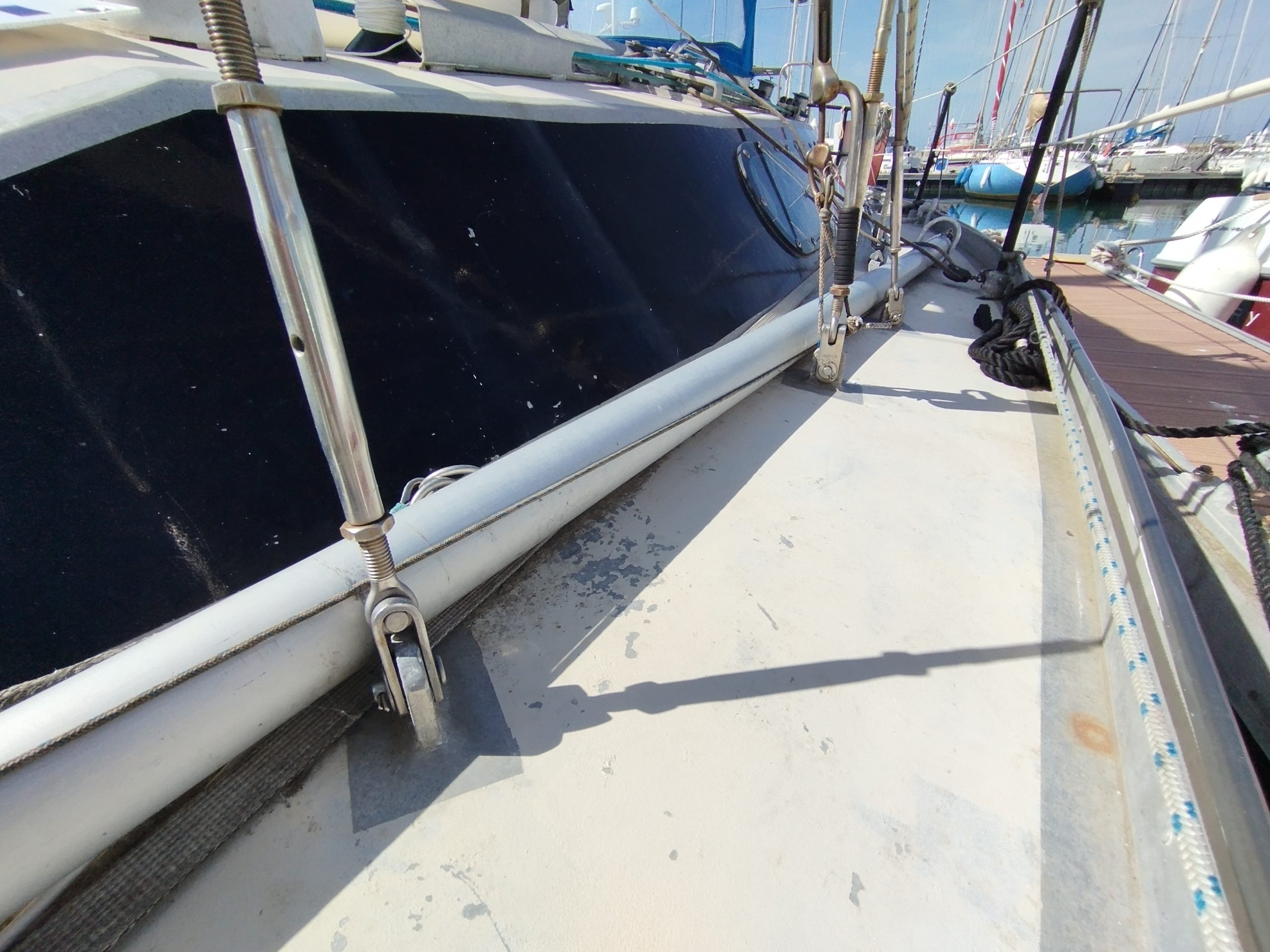 Brise de mer 28 voilier aluminium occasion Albatre Plaisance Normandie 21