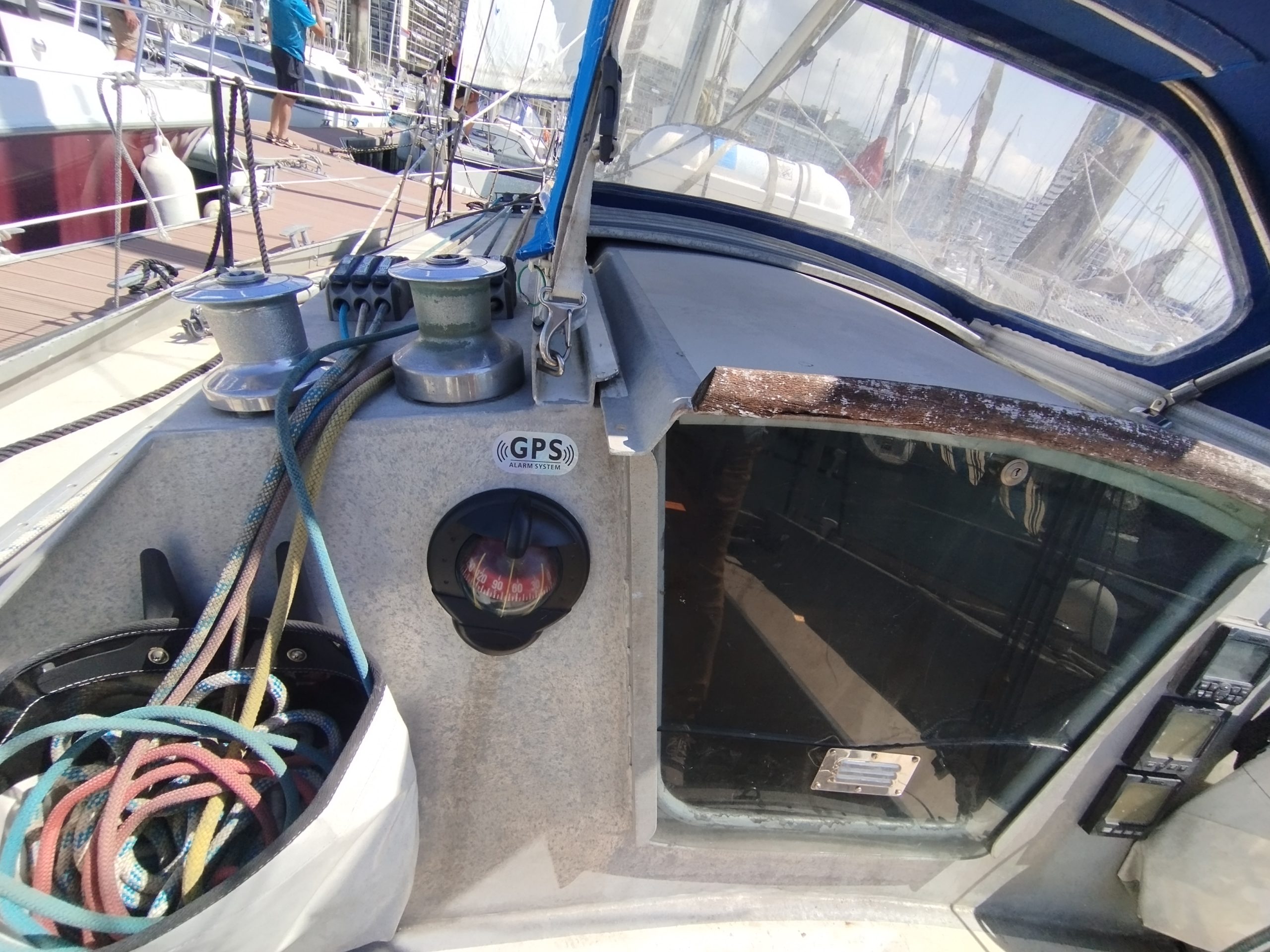 Brise de mer 28 voilier aluminium occasion Albatre Plaisance Normandie 5