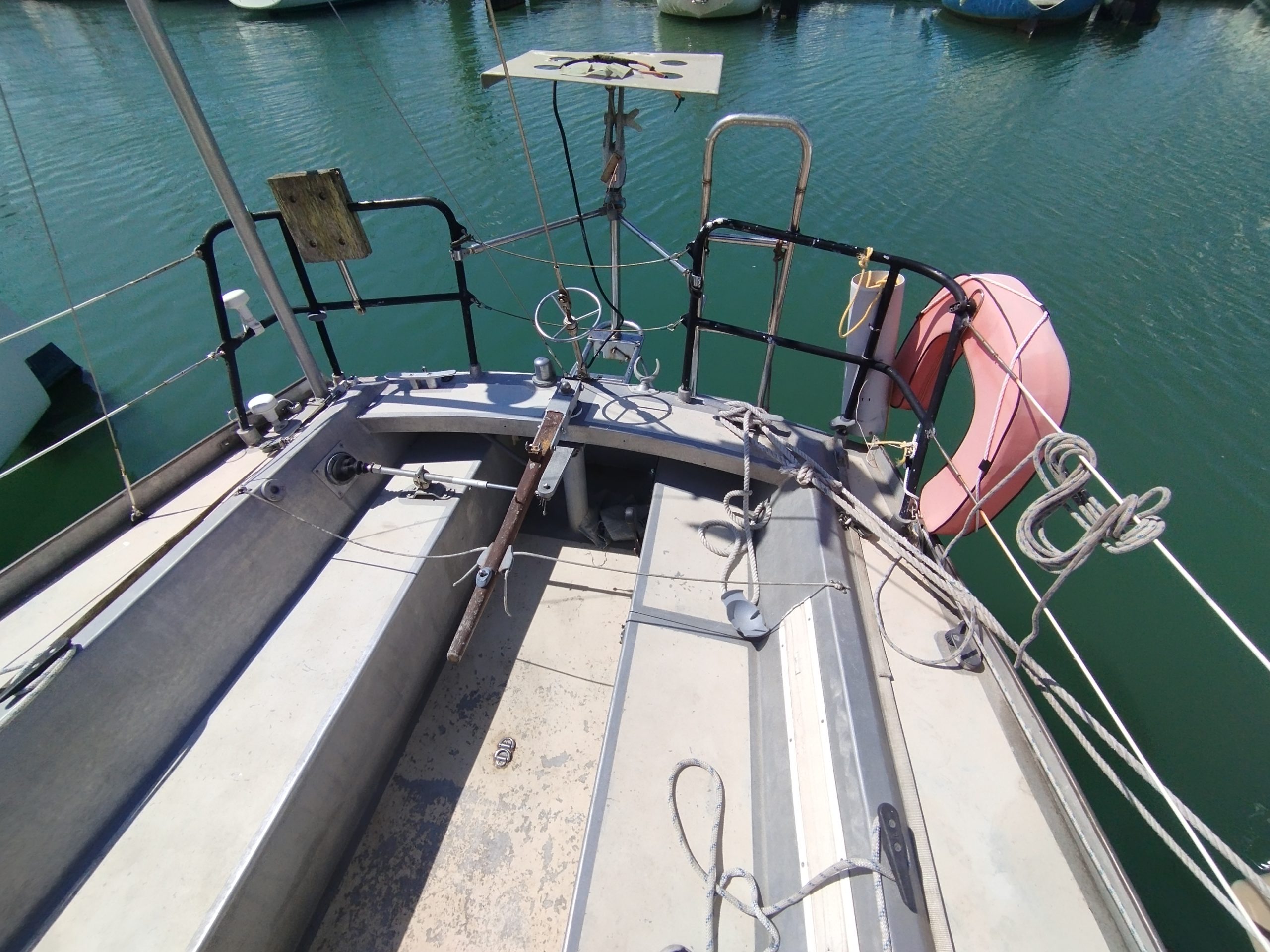 Brise de mer 28 voilier aluminium occasion Albatre Plaisance Normandie 6