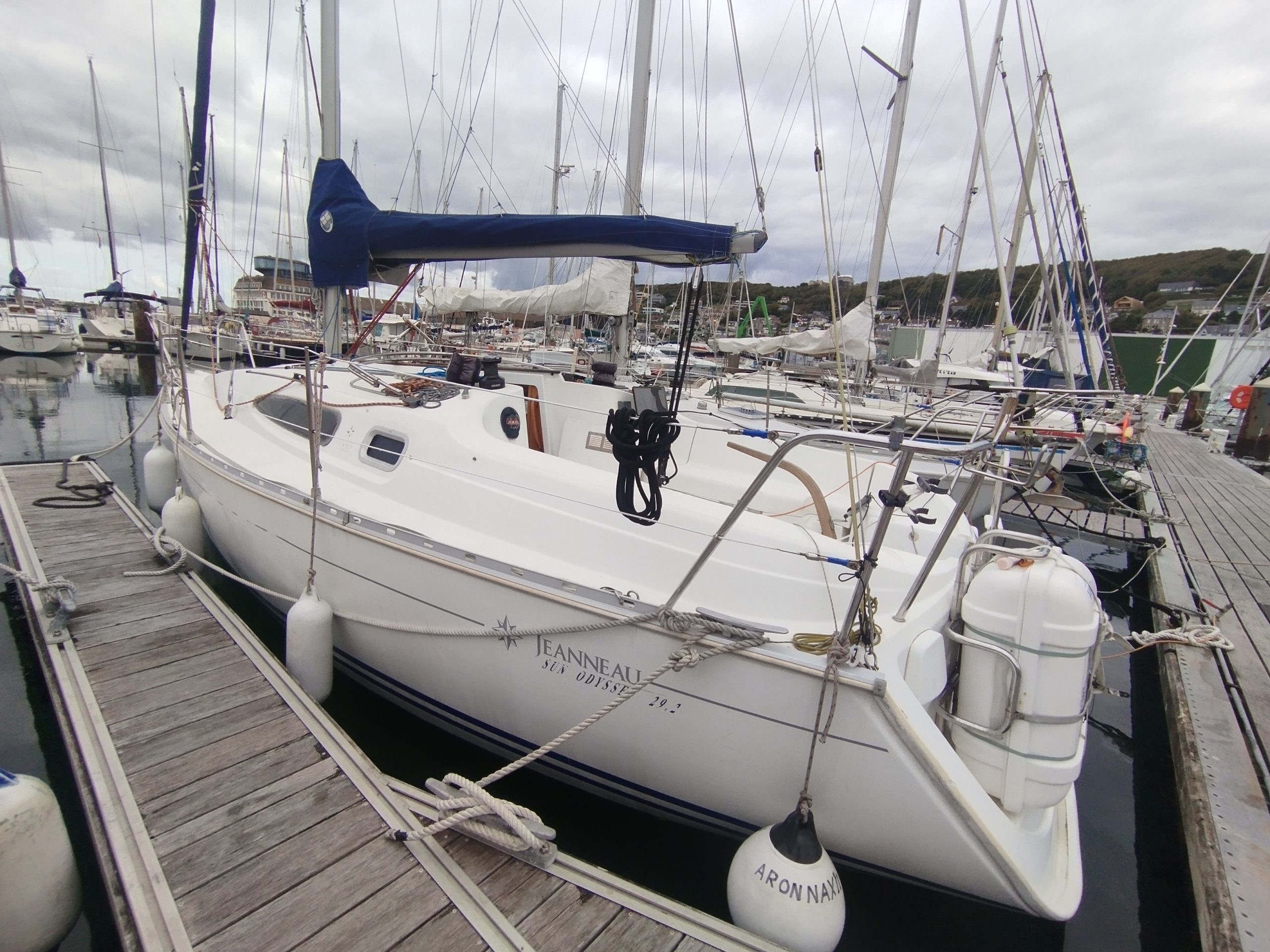 Sun Odyssey 29.2 Jeanneau voilier à vendre occasion Albatre Plaisance Normandie 2